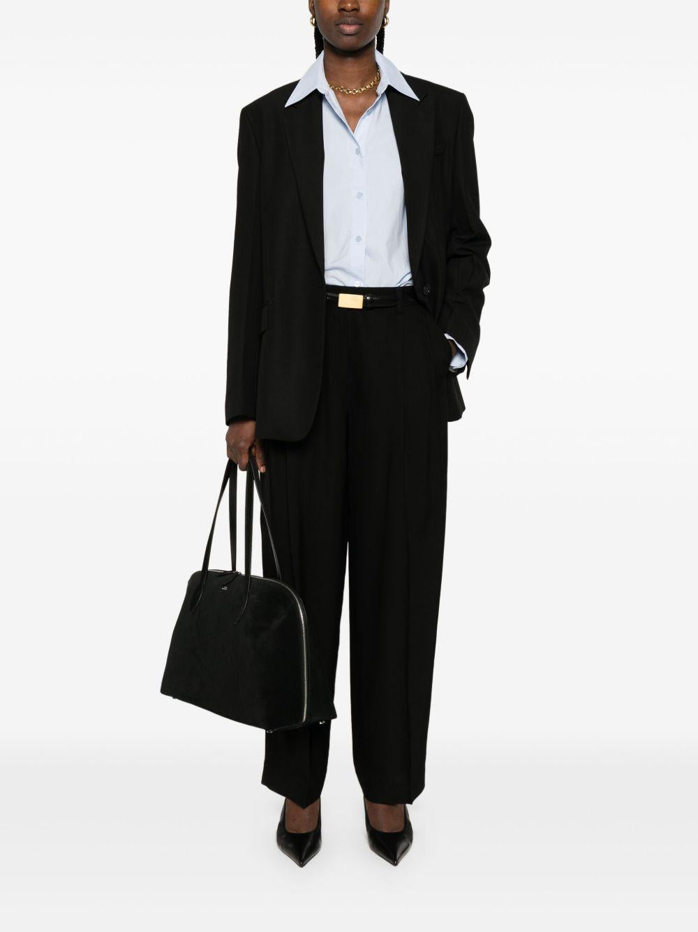 Blazer sartoriale monopetto in nero Toteme - donna 