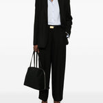 Blazer sartoriale monopetto in nero Toteme - donna 