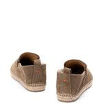 Espadrilles Nobu in verde e beige Castañer - uomo 
