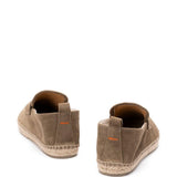 Espadrilles Nobu in verde e beige Castañer - uomo 