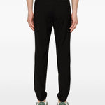 Pantaloni con chiusura nascosta in nero Zegna - uomo 