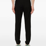 Pantaloni con chiusura nascosta in nero Zegna - uomo 
