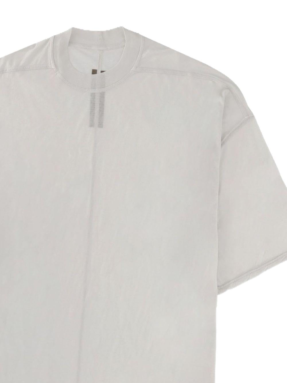 T-shirt a maniche corte in bianco Rick owens drkshdw - uomo 