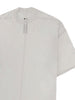 T-shirt a maniche corte in bianco Rick owens drkshdw - uomo