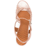 Sandali con tacco alto in oro rosa Chie mihara - donna 