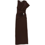 Abito con pendente in marrone Christopher Esber - donna 