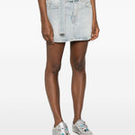 Gonna Tyra in blu Haikure - donna 