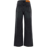 Jeans a gamba ampia  in nero Sefr - uomo 
