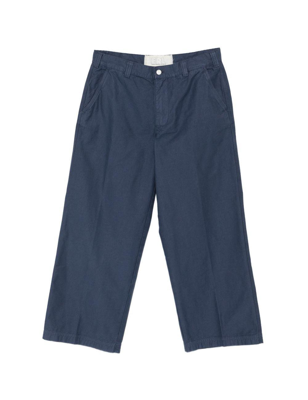 Pantaloni con passanti per cintura in blu Erl - unisex 