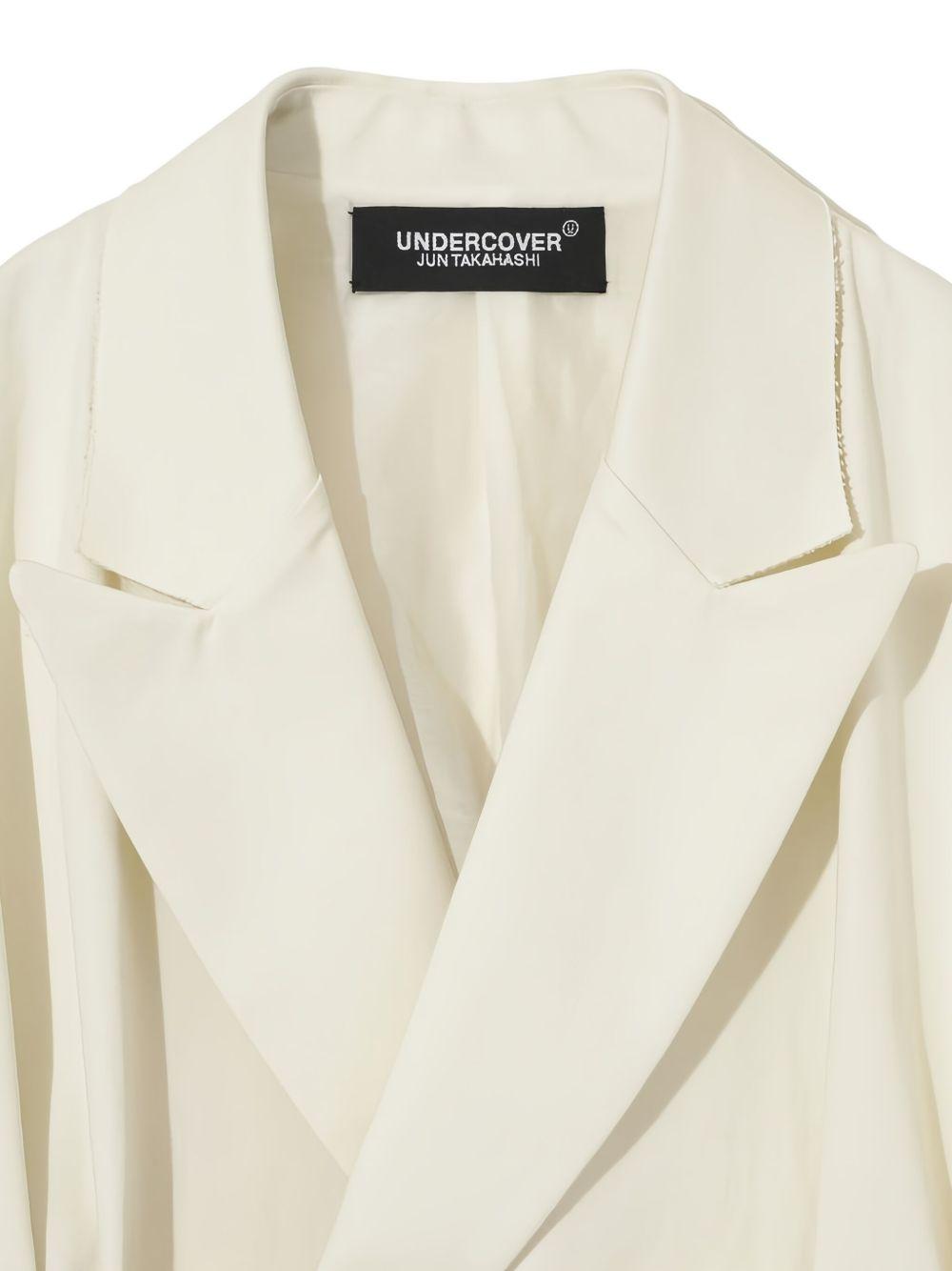 Giacca con cinturini in bianco Undercover - donna 