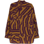 Camicia in cotone croom multicolore Dries van noten - uomo 