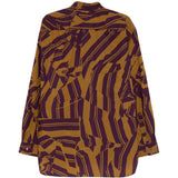 Camicia in cotone croom multicolore Dries van noten - uomo 