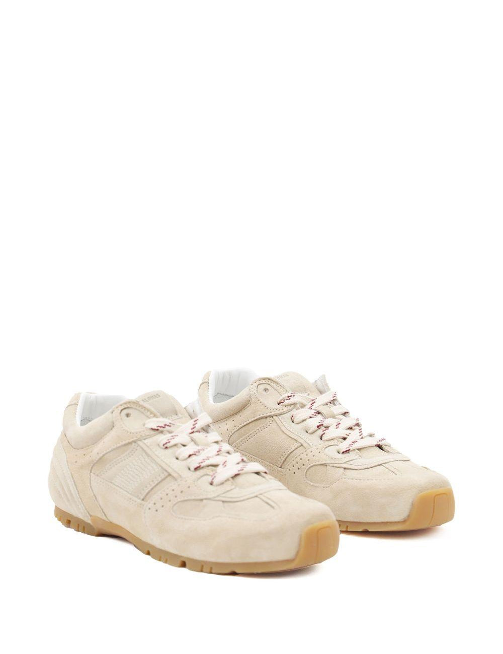 Sneakers basse in pelle 56 in beige Alohas - donna 