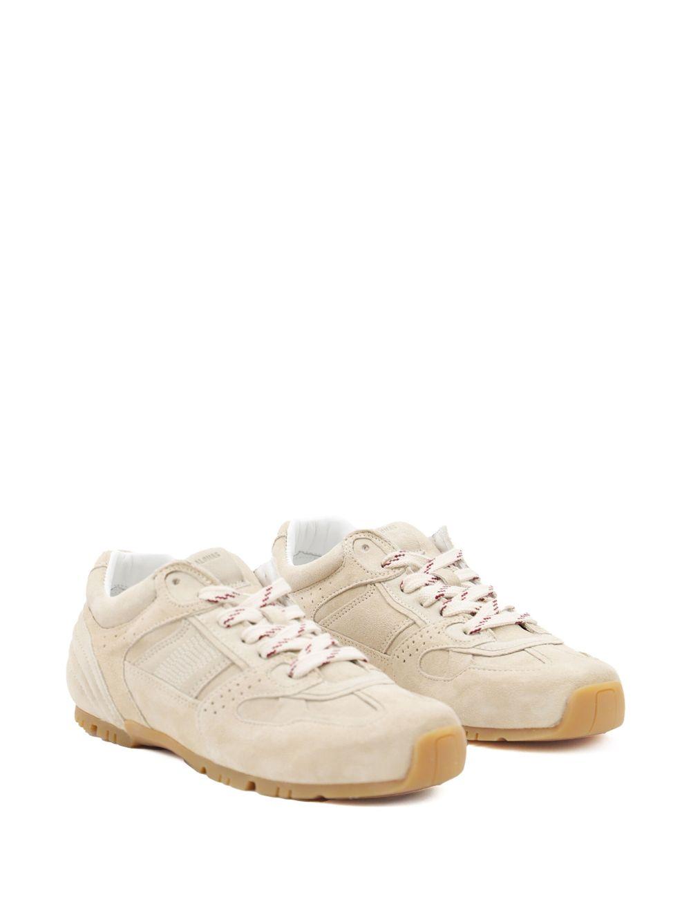 Sneakers basse in pelle 56 in beige Alohas - donna 