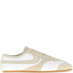 Sneakers in camoscio in beige 