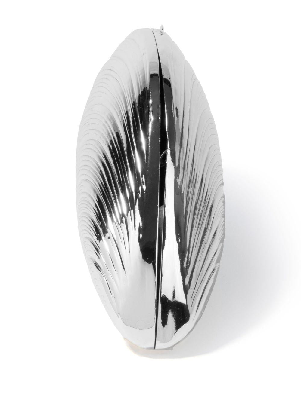 Clutch a conchiglia in argento Simkhai - donna 