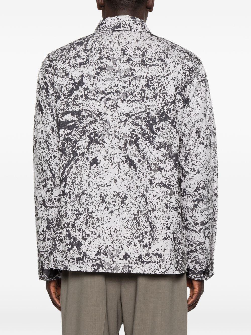 Giacca-camicia a maniche lunghe  in multicolore Oamc peacemaker - uomo 