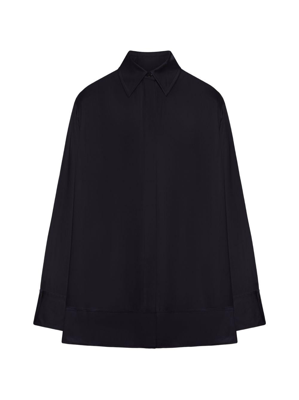 Camicia soft tuxedo in nero Toteme - donna 