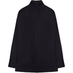 Camicia soft tuxedo in nero Toteme - donna 