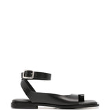 Sandali in pelle in nero Alohas - donna 