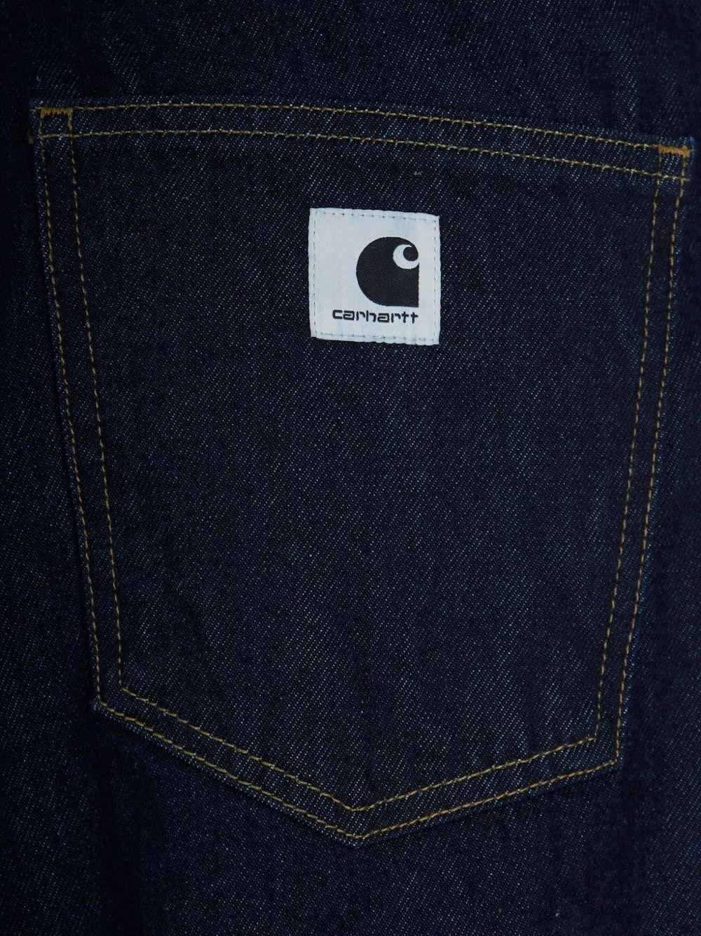 jeans brandon in blu scuro carhartt wip - donna 