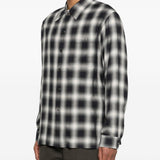 Camicia a quadri  in bianco e nero Our legacy - uomo 