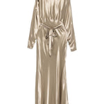 Abito midi Zizi in oro The andamane - donna 