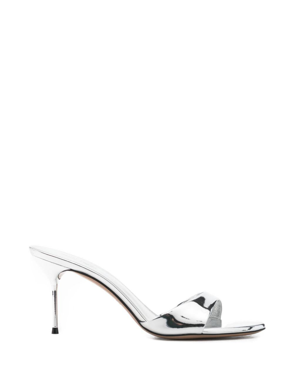 Mules Lidia in argento Paris texas - donna 