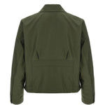 Giacca lucky station in verde militare second layer - uomo 