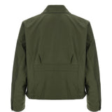Giacca lucky station in verde militare second layer - uomo 