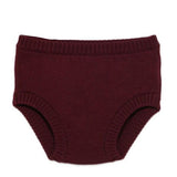 Pantaloncini in maglia in bordeaux Rowen rose - donna 