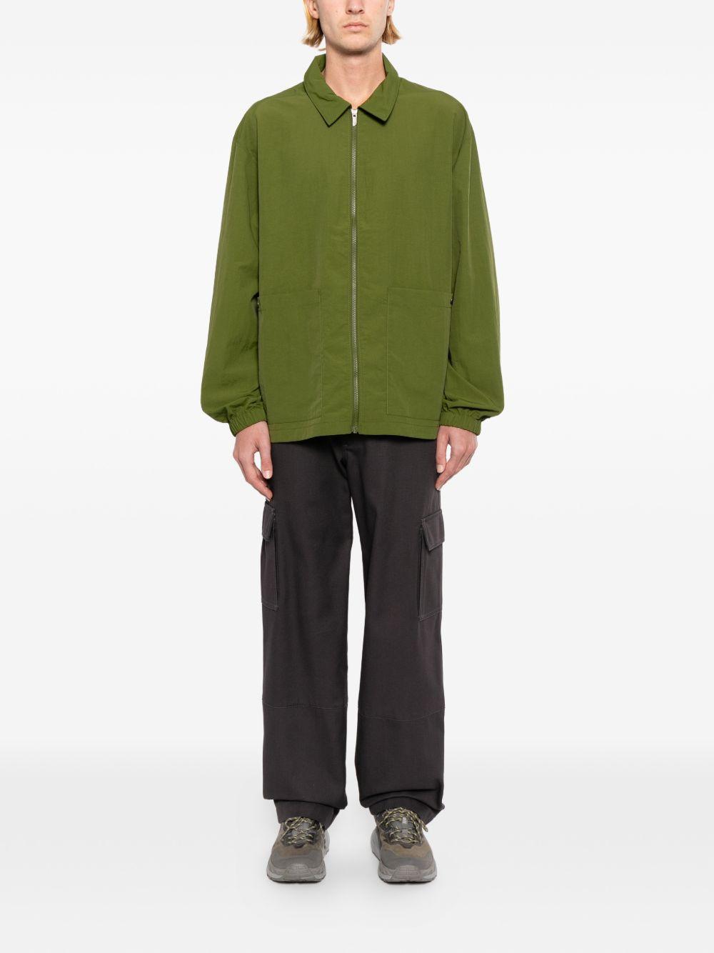 Giacca-camicia in nylon in verde The north face - uomo 