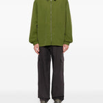 Giacca-camicia in nylon in verde The north face - uomo 