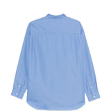Camicia con logo in azzurro Comme des Garçons Homme - uomo 