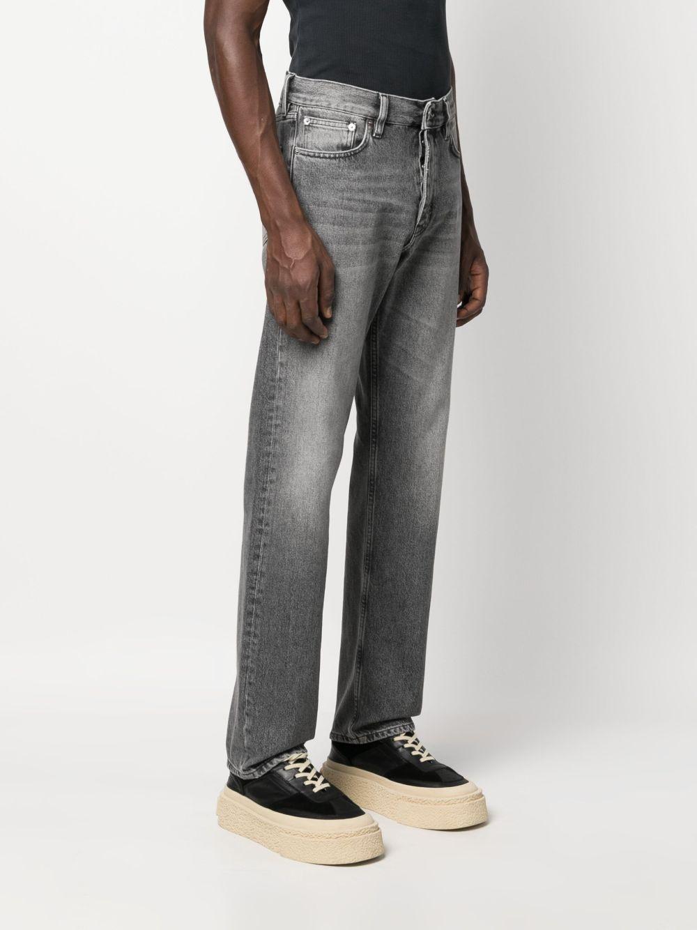 Jeans a gamba dritta in nero Sunflower - uomo 