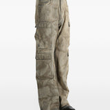 Jeans con tasche in grigio Rick owens drkshdw - uomo 