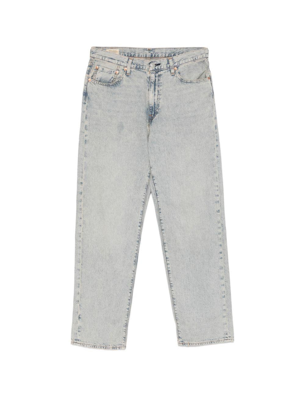 Jeans 568™ con cinque tasche in beige e blu Levi's - uomo 