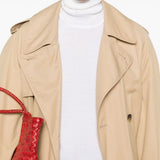 Maglione Golden M in bianco Moschino - donna 