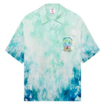 Camicia con fantasia tie dye in blu Casablanca - uomo 