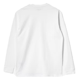 t-shirt chase con logo in bianco carhartt wIp - uomo 