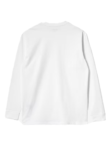 t-shirt chase con logo in bianco carhartt wIp - uomo 