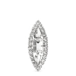 Orecchini con cristalli in argento Alessandra rich - donna 