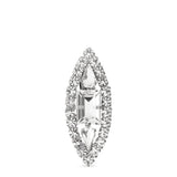 Orecchini con cristalli in argento Alessandra rich - donna 