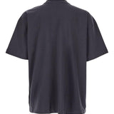 T-shirt girocollo con applicazione in nero The north face - uomo 