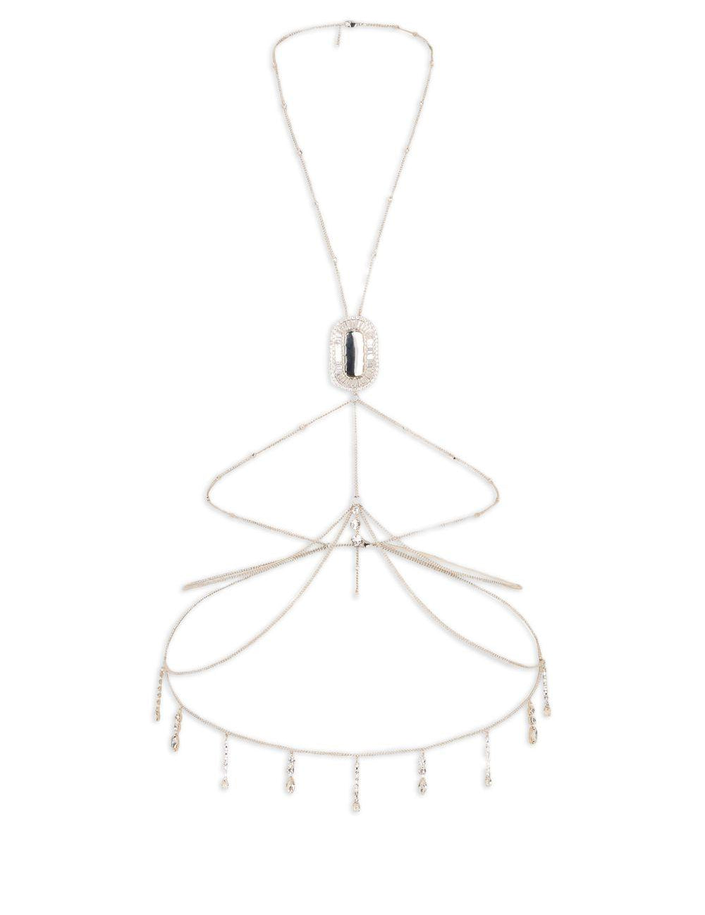 Catena con pendente in argento Rabanne - donna 