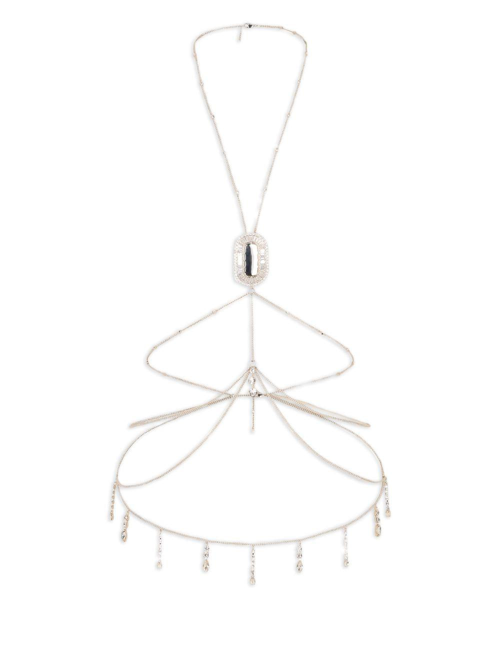 Catena con pendente in argento Rabanne - donna 