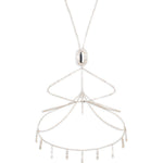 Catena con pendente in argento Rabanne - donna 