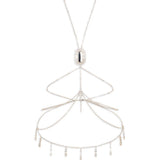 Catena con pendente in argento Rabanne - donna 