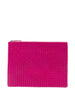 Pink Dragon Diffusion A4 woven clutch - women