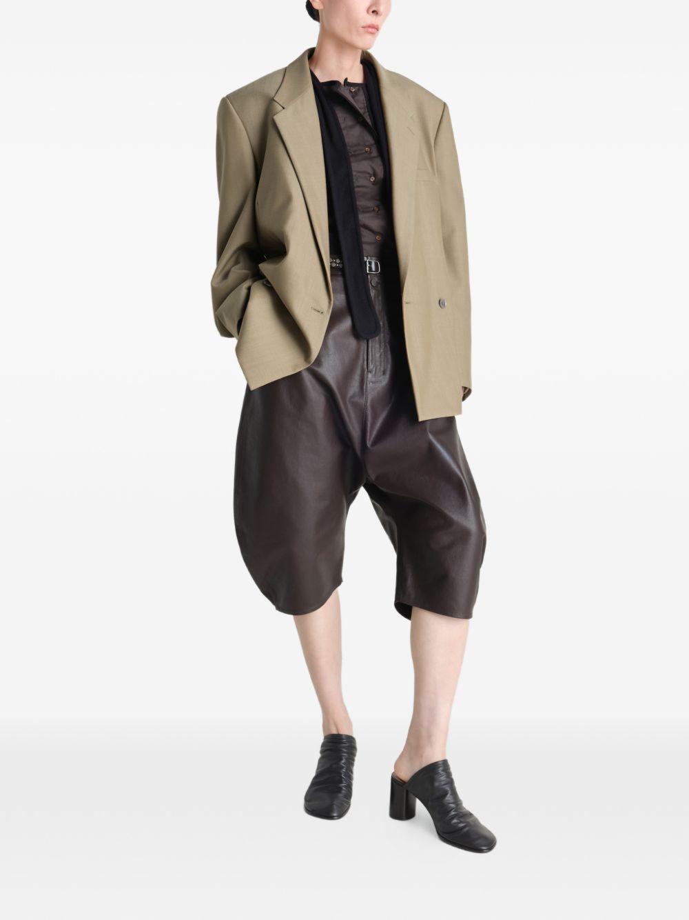 Giacca sartoriale doppiopetto in beige Lemaire - donna 